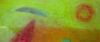 Matty de Vries: zonder titel - 2009, Olieverf op paneel, 17 x 42 cm