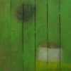 Matty de Vries: zonder titel - 2006, Olieverf op paneel, 43 x 43 cm