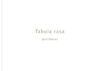 Janet Meester, Tabula rasa - luxe editie